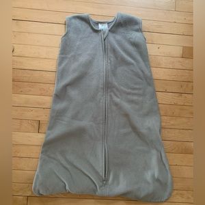 Halo Microfleece Sleep Sack, gray size Large (12-18m)